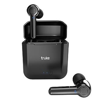 truke Fit Buds 5.0 Bluetooth Truly Wireless In Ear Earbuds with Mic (TWS), with 10mm Driver, with 500mAh Case for 20hrs Music Playtime, Quick Paring (Black) truke Fit Buds 5.0 Bluetooth Truly Wireless In Ear Earbuds with Mic (TWS), with 10mm Driver, with 500mAh Case for 20hrs Music Playtime, Quick Paring (Black)